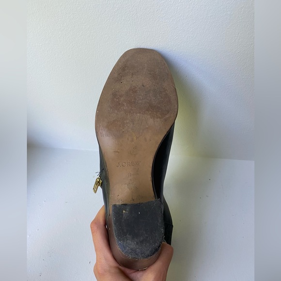Jcrew dark navy leather booties - Picture 8 of 9